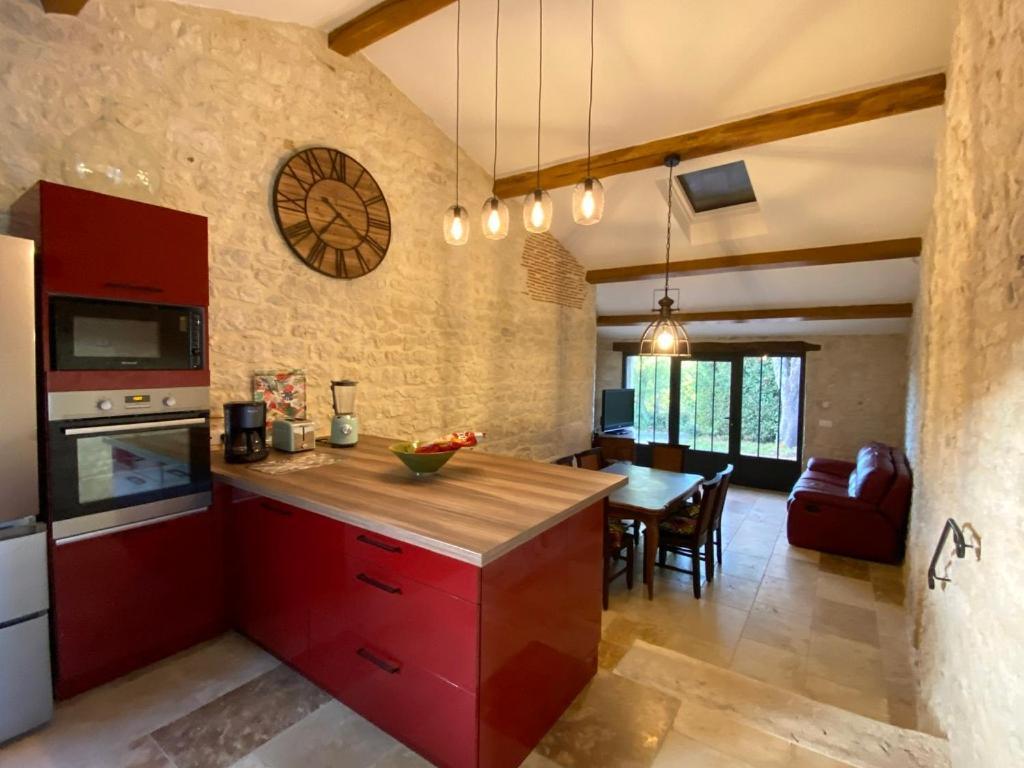 Maison De Village, Charme Et Confort Mauroux  Eksteriør bilde