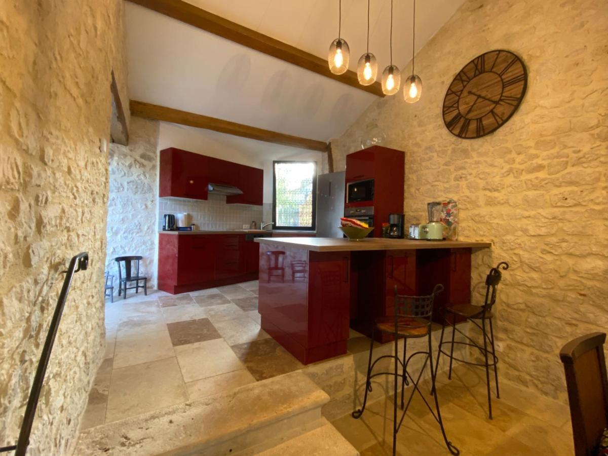 Maison De Village, Charme Et Confort Mauroux  Eksteriør bilde