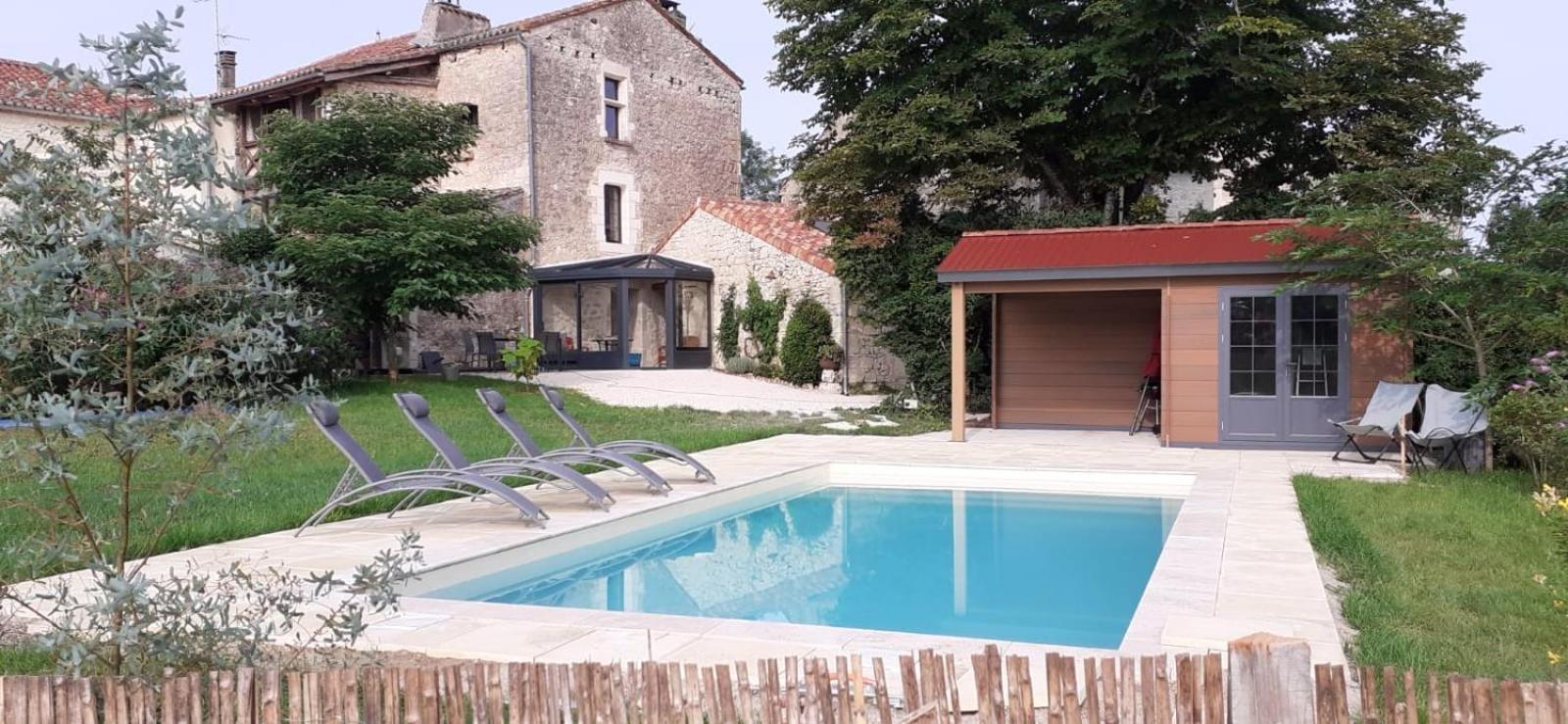Maison De Village, Charme Et Confort Mauroux  Eksteriør bilde